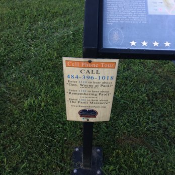 Paoli Battlefield - Cell phone tour - Landmarks & Historical Buildings Near Me - Malvern, Pennsylvania
