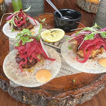 dLeña - Shrimp tacos (made gluten free by request) - Mexican Near Me - Washington, DC, District of Columbia