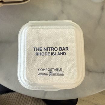 The Nitro Bar - Takeout box - Coffee & Tea Near Me - Newport, Rhode Island