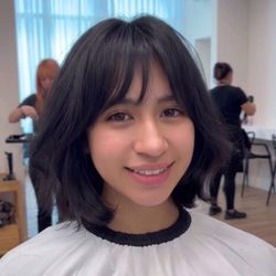 Theodora Hair Studio - Short layered haircut.