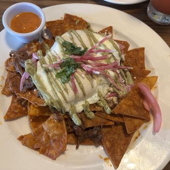 Cecilia - Chilaquiles with short rib $23 - Breakfast & Brunch Near Me - Vancouver, Washington Cecilia - Chilaquiles with short rib $23 - Breakfast & Brunch Near Me - Vancouver, Washington
