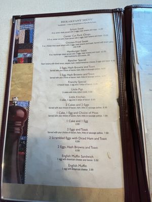 Menu photo 2 Little Cottage Cafe Bismarck, ND Menu photo 2 Little Cottage Cafe Bismarck, ND