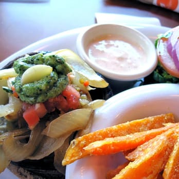Veggie Grill by Next Level - papa's portabello burger with sweetheart fries - Sandwiches Near Me - El Segundo, California Veggie Grill by Next Level - papa's portabello burger with sweetheart fries - Sandwiches Near Me - El Segundo, California