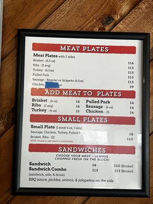 Menu photo 3 Witt Pit BBQ & Catering Rosenberg, TX