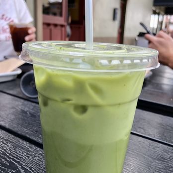 Amstrdm Coffee House - Matcha latte, iced - Coffee & Tea Near Me - Paso Robles, California Amstrdm Coffee House - Matcha latte, iced - Coffee & Tea Near Me - Paso Robles, California