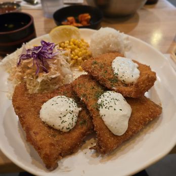 Kimganae - Fish cutlet for $15, big portion! - Korean Near Me - Flushing, New York