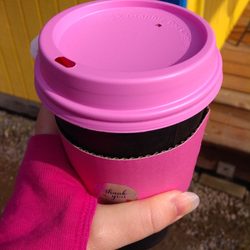 Strait Shots Espresso - Pinkest drink ever! Put a smile on my face before I even tasted it.