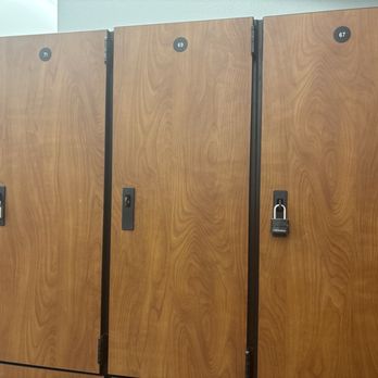 24 Hour Fitness - These two lockers are by one person and this not cool - Gyms Near Me - Carson, California