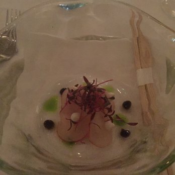 Spago - Lobster Salad with pickle radish - New American Near Me - Beverly Hills, California Spago - Lobster Salad with pickle radish - New American Near Me - Beverly Hills, California