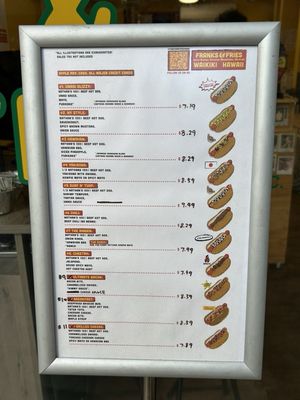 Menu photo 1 Franks & Fries Urban Honolulu, HI Menu photo 1 Franks & Fries Urban Honolulu, HI