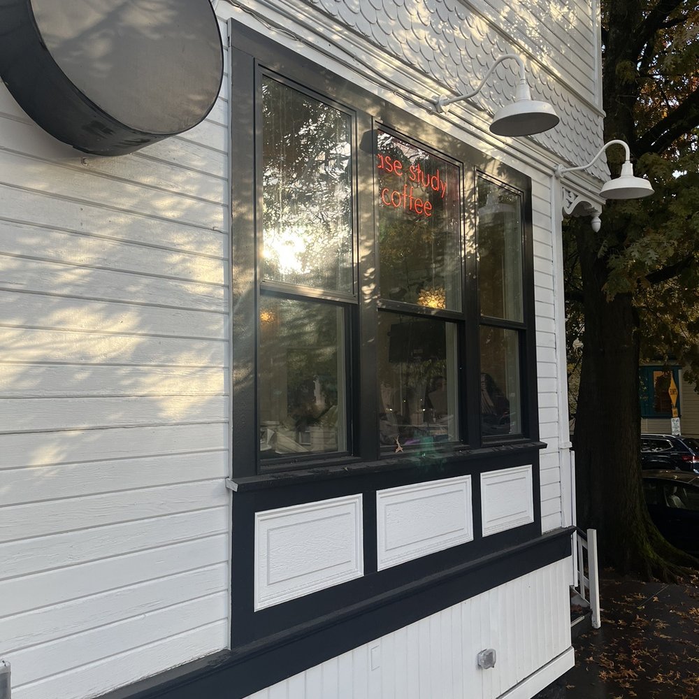 Case Study Coffee - a little girl looking out the window - Coffee Roasteries Near Me - Portland, Oregon