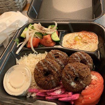 Damasquino - Falafel Combo Plate - Middle Eastern Near Me - Glendora, California Damasquino - Falafel Combo Plate - Middle Eastern Near Me - Glendora, California