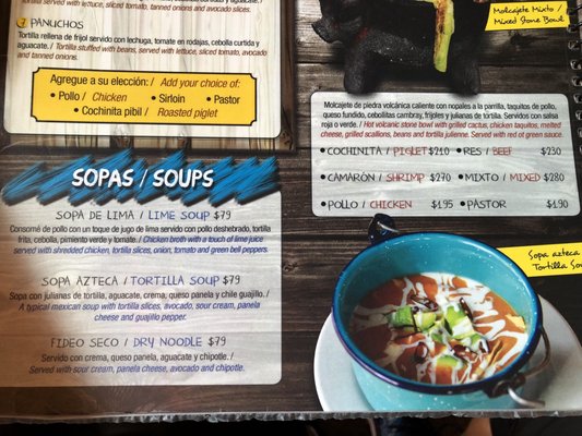 Menu photo 4 La Cazota Playa del Carmen, ROO
