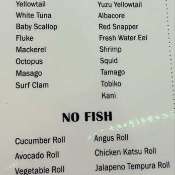 Las Vegas Sushi - AYCE menu - skewers, nigiri, no fish rolls, dessert - Japanese Near Me - Fort Lee, New Jersey