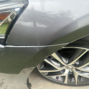 Crown Lexus - Crack at corner - Auto Repair Near Me - Ontario, California