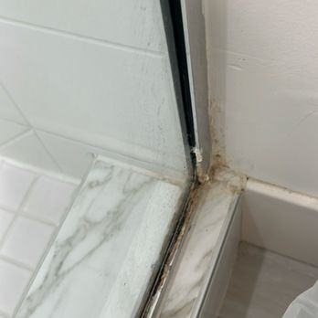 Virgin Hotels - Crusty shower door - Hotels Near Me - Las Vegas, Nevada