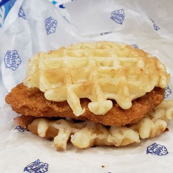 White Castle - a chicken and waffle sandwich - Fast Food Near Me - Hasbrouck Hts., New Jersey