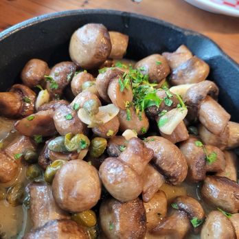 Nick's Cove - Mushrooms à la Grecque - Seafood Near Me - Marshall, California Nick's Cove - Mushrooms à la Grecque - Seafood Near Me - Marshall, California