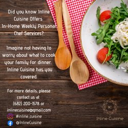 Inline Cuisine - In-Home Weekly Personal Chef Services
