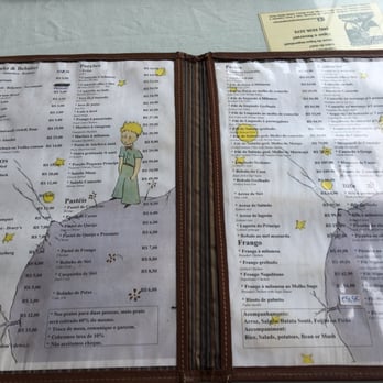 Restaurante Pequeno Príncipe - Menu - Restaurants Near Me - Florianópolis, South Carolina