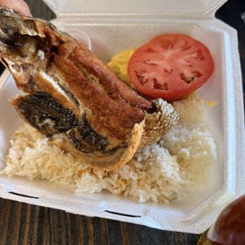 Salt n Fish - Fried fish and garlic rice. - Seafood Markets Near Me - New Port Richey, Florida Salt n Fish - Fried fish and garlic rice. - Seafood Markets Near Me - New Port Richey, Florida