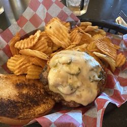 Black Dog Tavern - Spicy Black Dog Burger