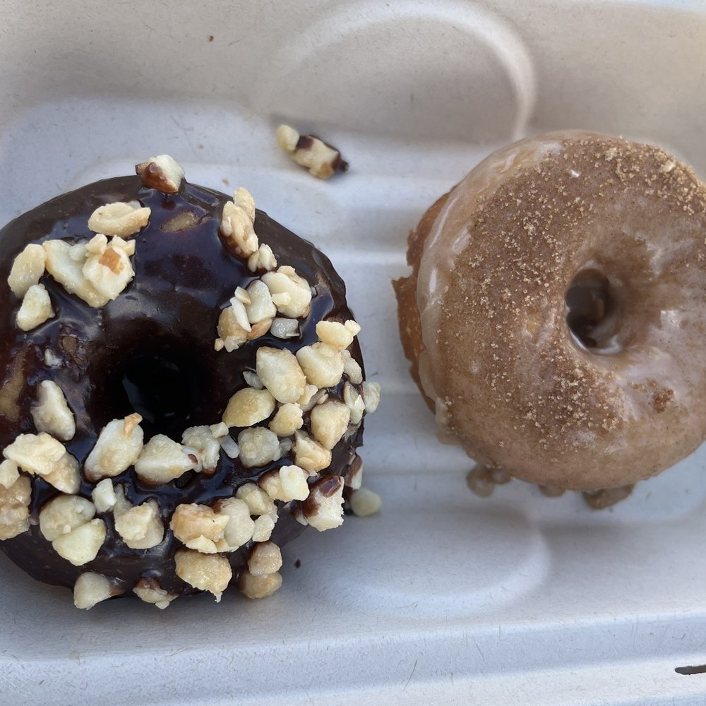 Maui Ono Donuts - Chocolate macadamia nut and maple churro - Donuts Near Me - Kihei, Hawaii Maui Ono Donuts - Chocolate macadamia nut and maple churro - Donuts Near Me - Kihei, Hawaii