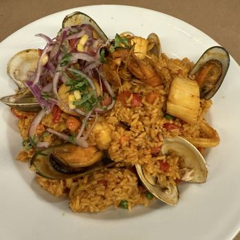 Pio Pio 8 - Arroz con Mariscos - Latin American Near Me - New York, New York