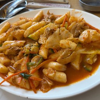 SGD Tofu House - Spicy Rice Cake with Chicken - Korean Near Me - San Jose, California SGD Tofu House - Spicy Rice Cake with Chicken - Korean Near Me - San Jose, California