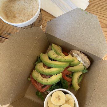 Palato Cafe - Avocado toast and cappuccino. Get your day going right - Wraps Near Me - Vero Beach, Florida