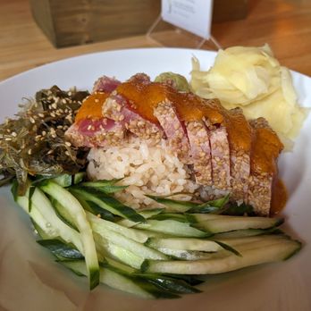Japonica - Seared Tuna Bowl - Comfort Food Near Me - Langley, Washington Japonica - Seared Tuna Bowl - Comfort Food Near Me - Langley, Washington