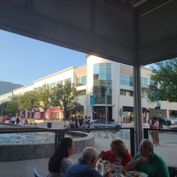 Tommy Bahama - Great view from Tommy Bahama's patio. The misters and fans kept things cool on a hot Texas evening. - Seafood Near Me - Plano, Texas Tommy Bahama - Great view from Tommy Bahama's patio. The misters and fans kept things cool on a hot Texas evening. - Seafood Near Me - Plano, Texas