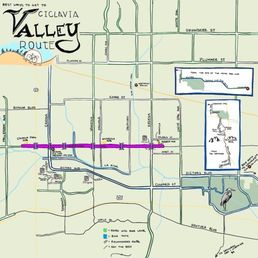 Route for Sherman Way in the San Fernando Valley. 12/8/2019 Route for Sherman Way in the San Fernando Valley. 12/8/2019