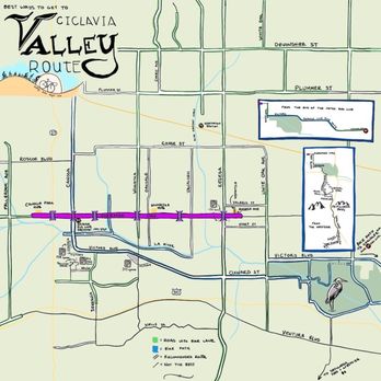 CicLAvia - Route for Sherman Way in the San Fernando Valley. 12/8/2019 - Community Service/Non-Profit Near Me - Los Angeles, California