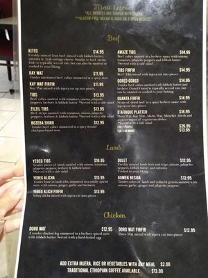 Menu photo 1 D'Afrique Restaurant & Bar Ottawa, ON Menu photo 1 D'Afrique Restaurant & Bar Ottawa, ON