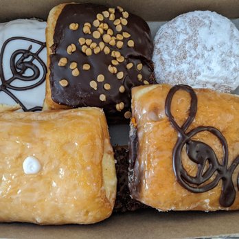SloDoCo Donuts - "Pillows" and a lemon filled - Donuts Near Me - San Luis Obispo, California