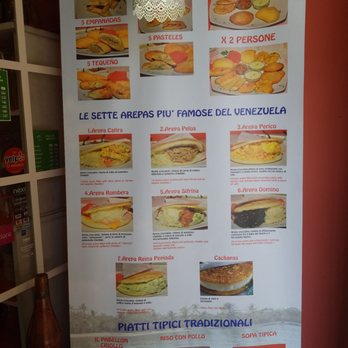 L'Areperia - Menu - Latin American Near Me - Florence, FI