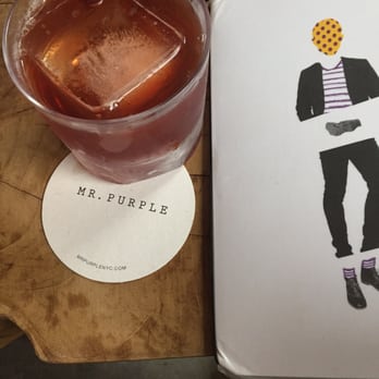 Mr. Purple - My Manhattan was very good!!! - Lounges Near Me - New York, New York Mr. Purple - My Manhattan was very good!!! - Lounges Near Me - New York, New York