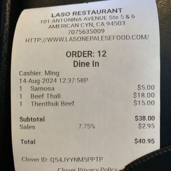 LASO - Lunch for two (same price for dinner) - Himalayan/Nepalese Near Me - American Canyon, California LASO - Lunch for two (same price for dinner) - Himalayan/Nepalese Near Me - American Canyon, California