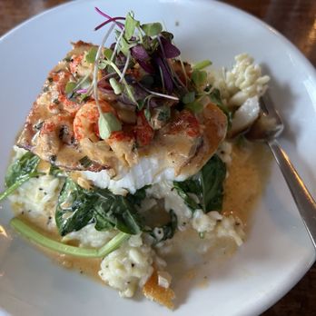Indigo Crow - Sea Bass Special for that day. - American Near Me - Corrales, New Mexico Indigo Crow - Sea Bass Special for that day. - American Near Me - Corrales, New Mexico