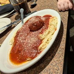 Papa Joe's Italian Eatery - Kids spaghetti and meatball