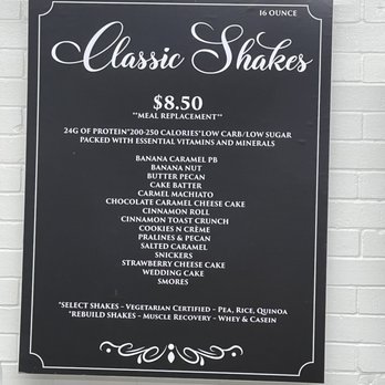 Center Street Nutrition - Shake menu - Juice Bars & Smoothies Near Me - Deer Park, Texas Center Street Nutrition - Shake menu - Juice Bars & Smoothies Near Me - Deer Park, Texas
