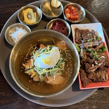 Baek Ban - Cold noodles with galbi - Korean Near Me - Chantilly, Virginia Baek Ban - Cold noodles with galbi - Korean Near Me - Chantilly, Virginia