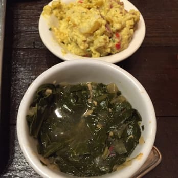 Pig In a Pickle - Potato salad and collard greens - Barbeque Near Me - Corte Madera, California