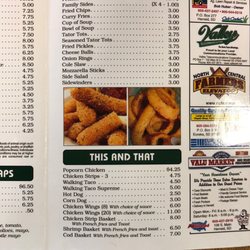 Pebble Drive In - Menu 2
