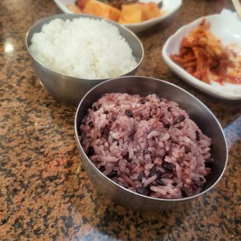 Miari Noodle House - White and purple rice - Korean Near Me - Los Angeles, California Miari Noodle House - White and purple rice - Korean Near Me - Los Angeles, California