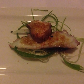 Sosaku - Amuse bouche. Octopus with the "secret" ;) sosaku dressing - Japanese Near Me - Vienna, 9
