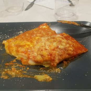 Delizioso - This is their lasagne, avoid this place, it's horrible. - Italian Near Me - Rome, RM