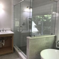 All Discount Glass & Mirrors - Awesome shower door installed in my home