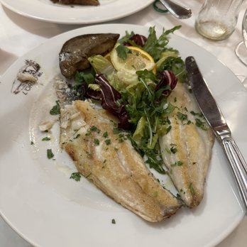 L'Orso 80 - Chilean Sea Bass with Grilled Portobello Mushrooms - Seafood Near Me - Rome, RM